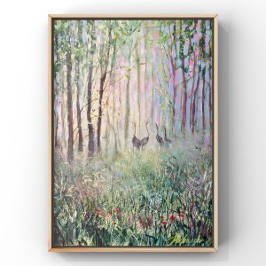 Seria leśna: Taniec lasu 50x70cm