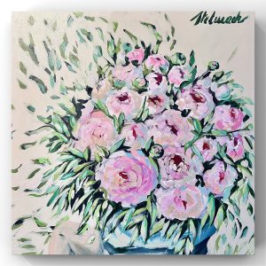 Flower Symphony: Peonie 70x70cm