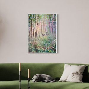 Seria leśna: Taniec lasu 50x70cm