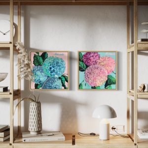 Floral: Hortensja blue