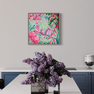 Tropical: Miłość 60x60cm