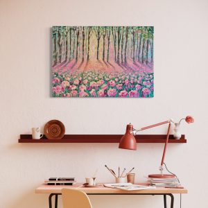 Seria leśna: Pole nieskończonych możliwości 100x70cm