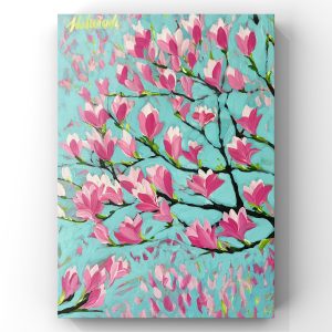 Floral: Magnolie 50x70cm