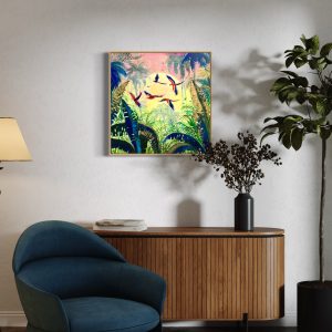 Tropical: Raj 80x80cm