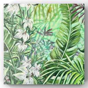 Tropical: Blask dżungli 60x60cm