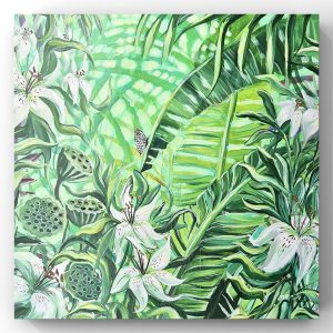 Tropical: Niewinność dżungli 60x60cm