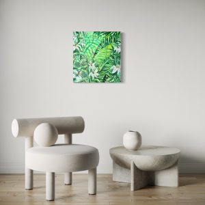 Tropical: Niewinność dżungli 60x60cm