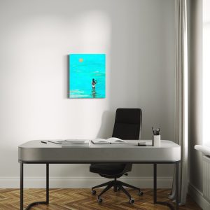 Tropical: Golden hour 50x70cm