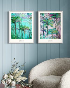 Zestaw „Palmeras grandes”, 2x A2+ (43,2x61cm), dostawa w cenie!