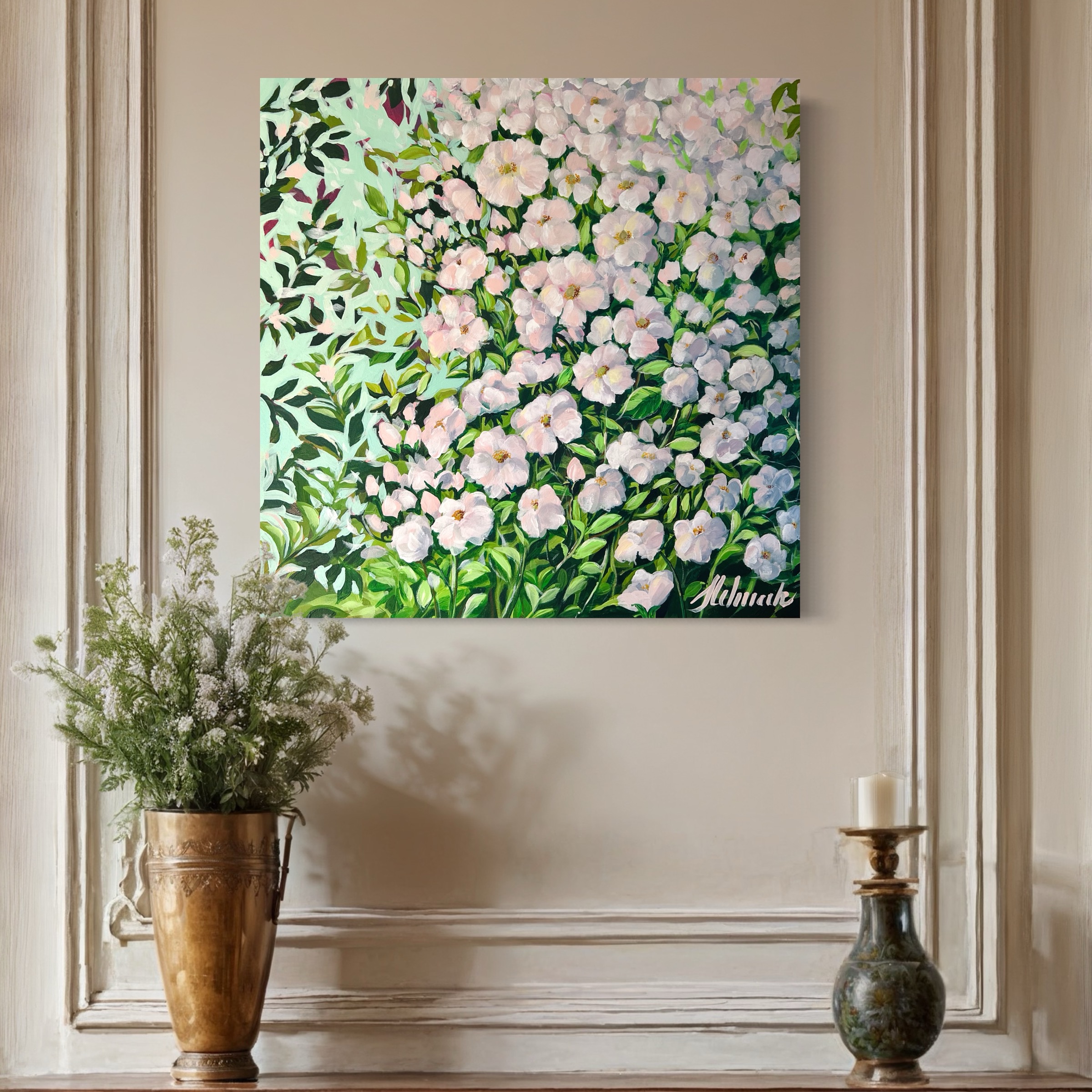 Dream Garden: Dzika r贸偶a 馃 60x60cm - obrazek 3