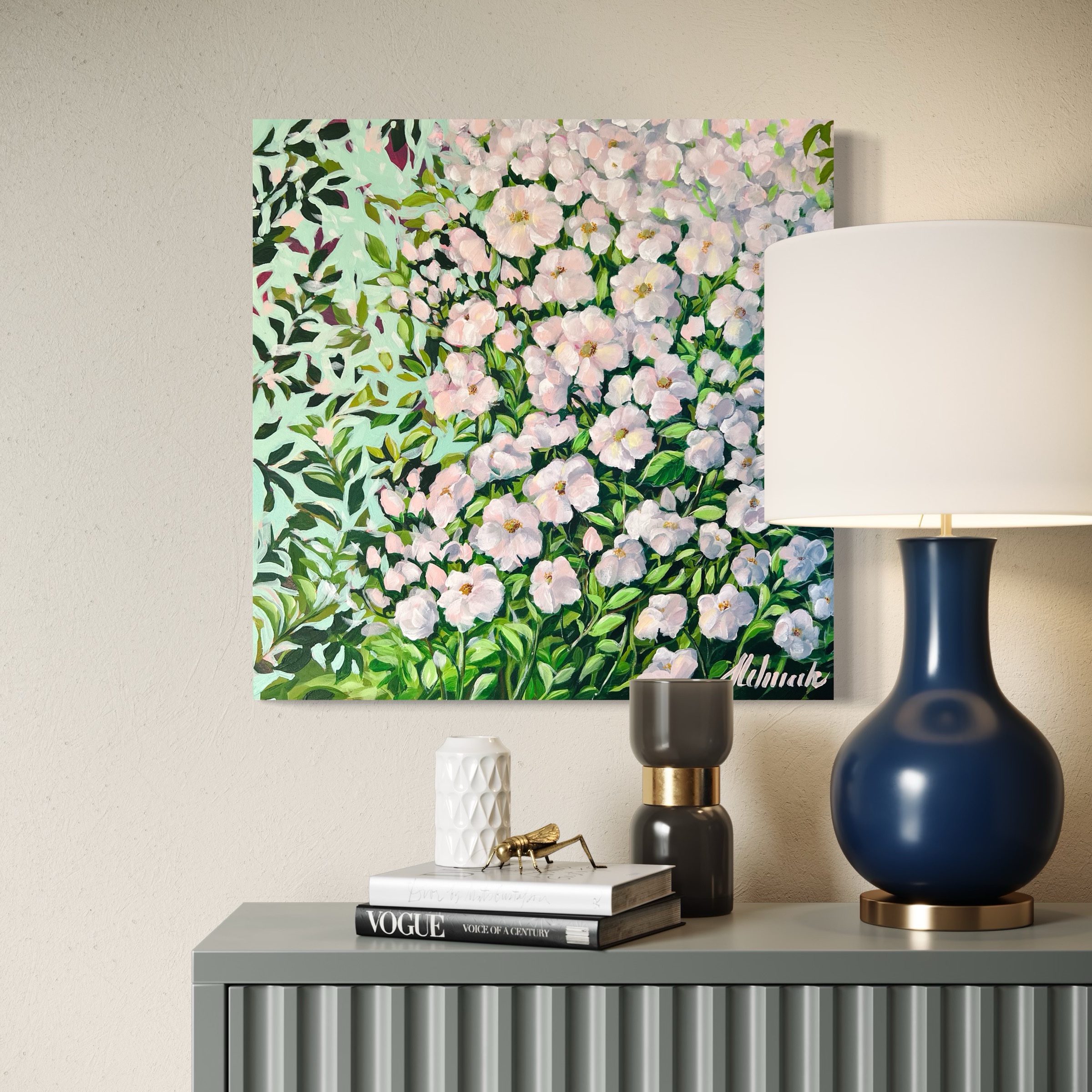 Dream Garden: Dzika r贸偶a 馃 60x60cm - obrazek 5