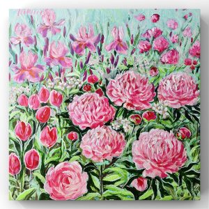 Dream Garden: Full blooming 60x60cm