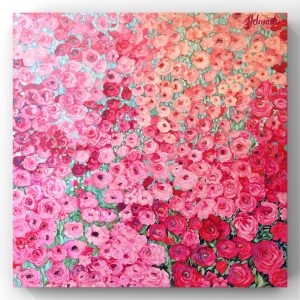 Dream Garden: Love Is The Answer 100x100cm