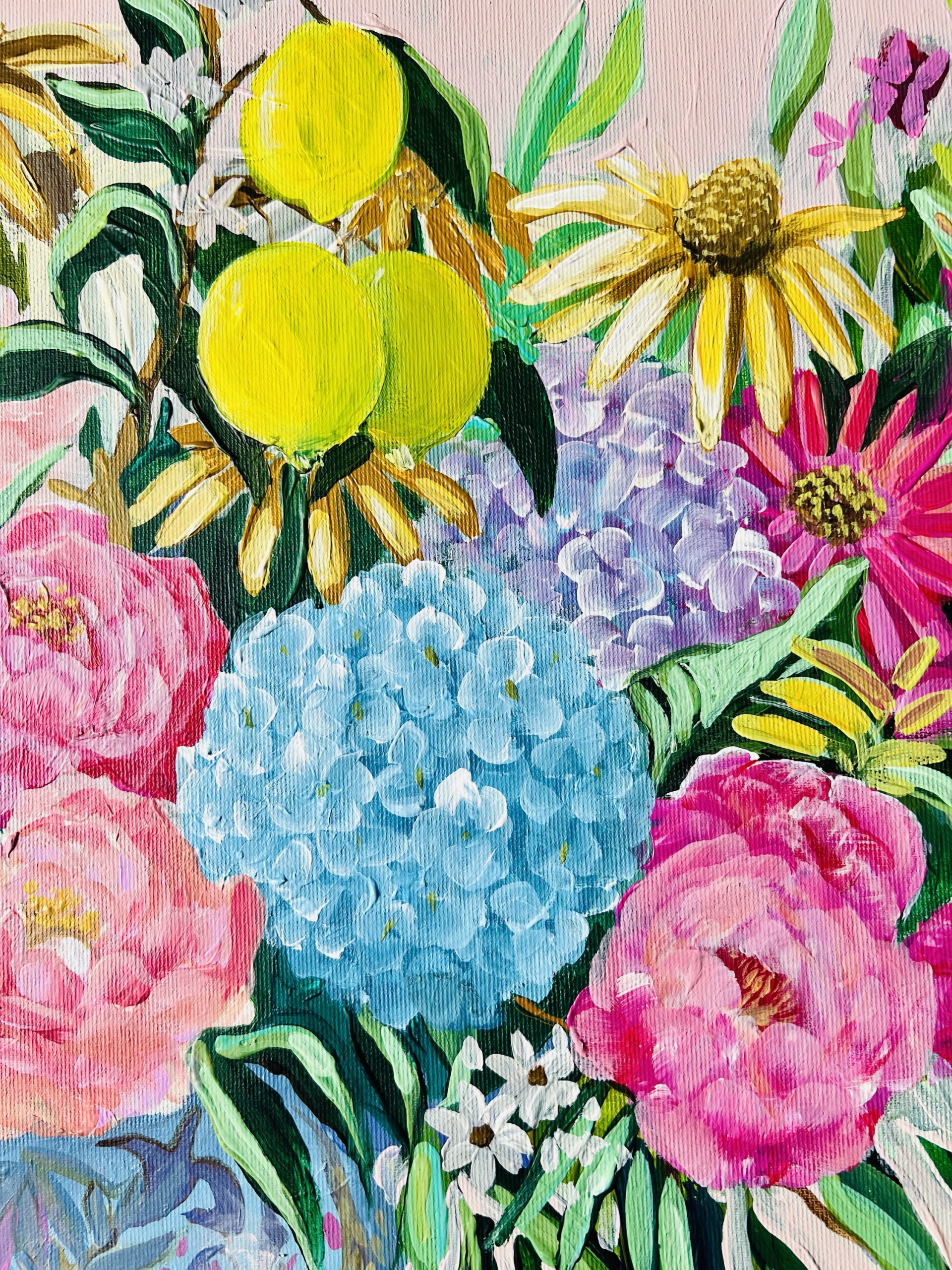 Flower Symphony: Bukiet Obfitości (wianek) 70x50cm - obrazek 11