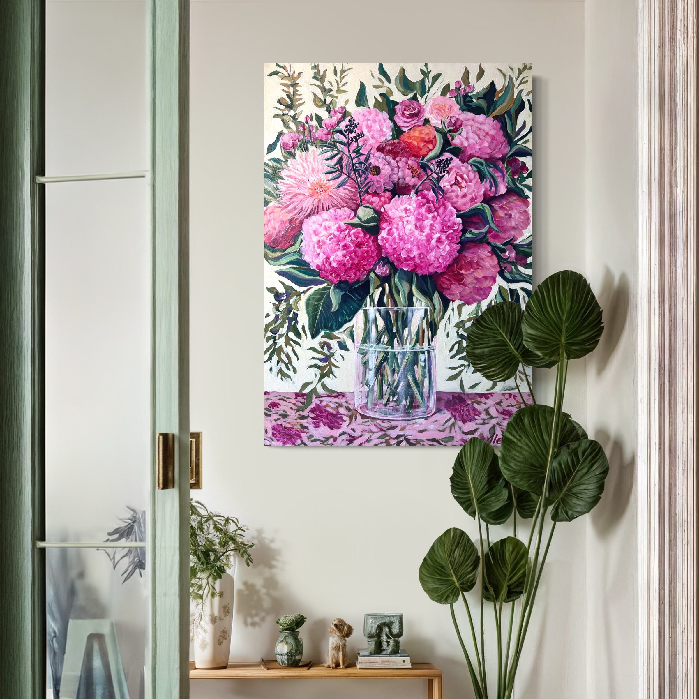 Flower Symphony: Fall in Love 100x70cm - obrazek 9