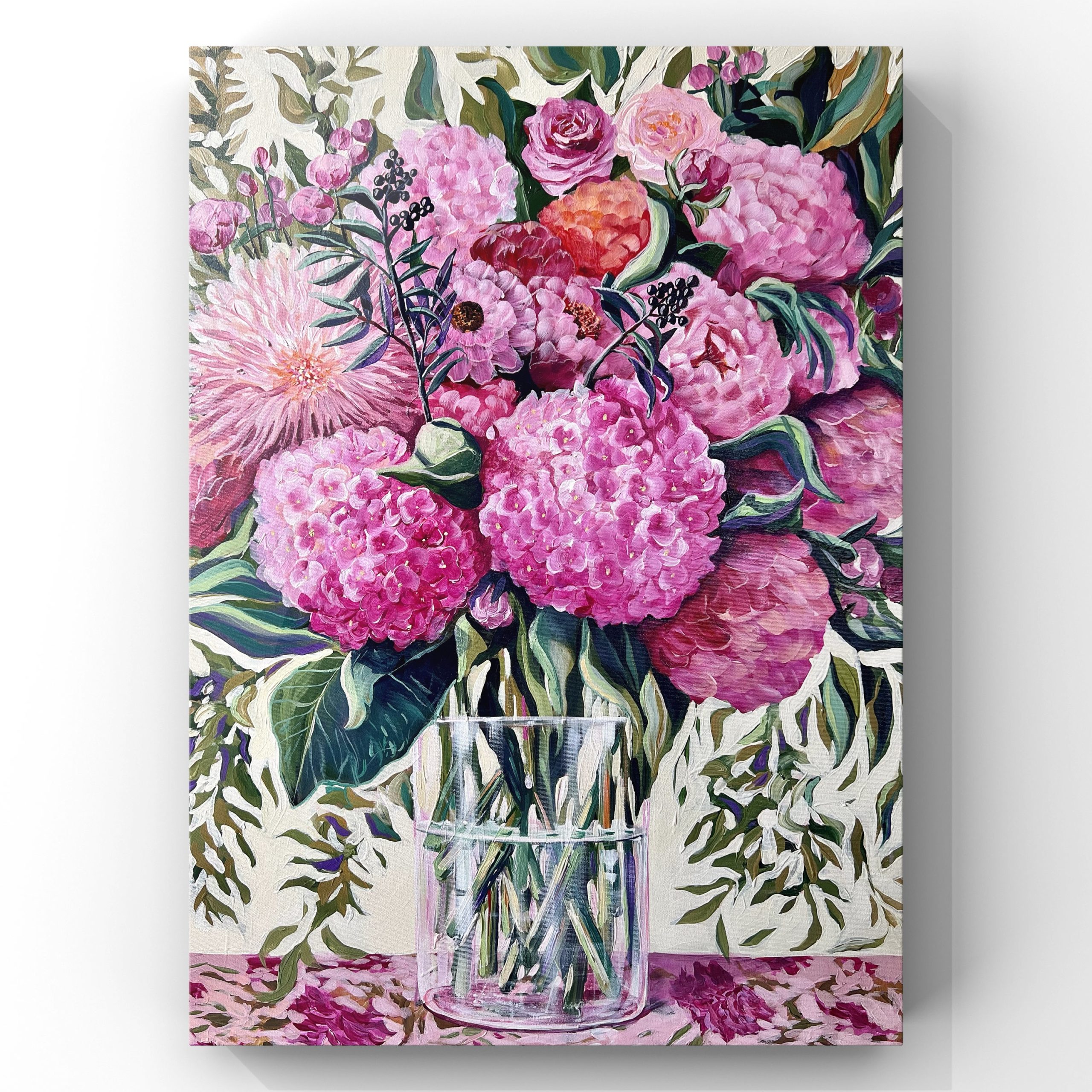 Flower Symphony: Fall in Love 100x70cm
