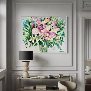 Flower Symphony: Spring 100x80cm