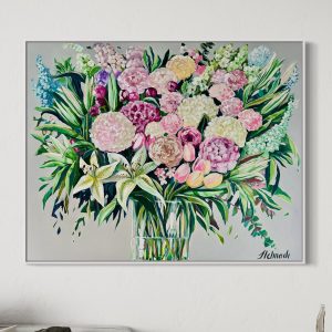 Flower Symphony: Spring 100x80cm