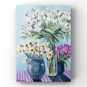 Flower Symphony:  Szepty wiosny 50x70cm