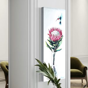 Flower Symphony:  Odwaga  100x40cm