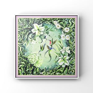 Dream Garden: Spiritual Garden Reprodukcja 50x50cm Fine Art