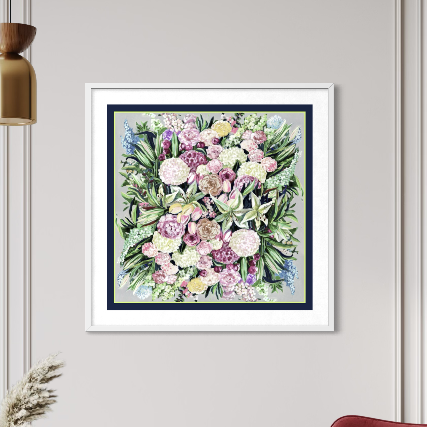 Dream Garden: Flower Symphony
50x50cm Fine Art - obrazek 5