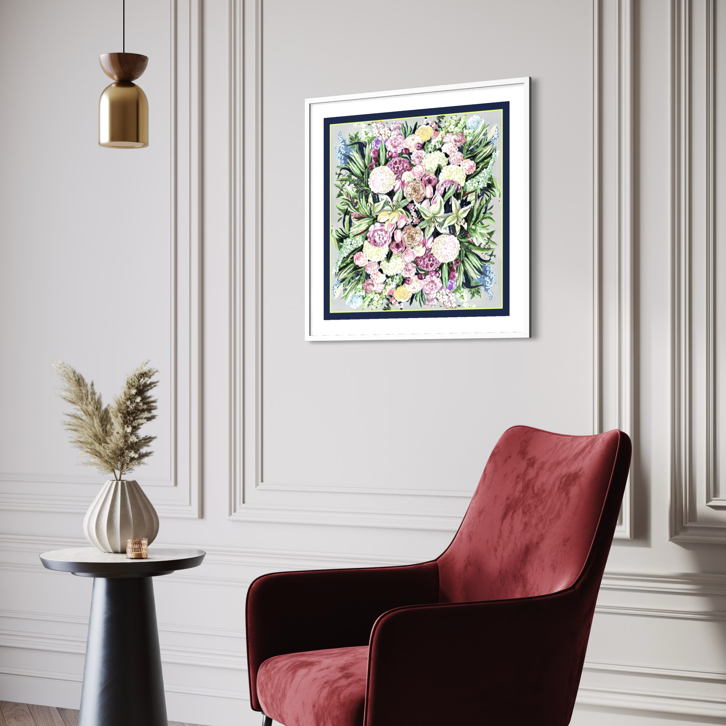 Dream Garden: Flower Symphony
50x50cm Fine Art - obrazek 3