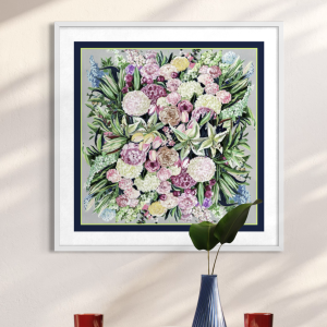 Dream Garden: Flower Symphony
50x50cm Fine Art