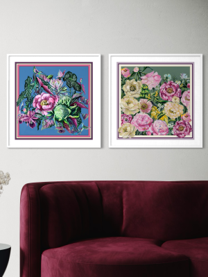 Zestaw “ Full Blooming Garden”, 2x 50x50cm, dostawa w cenie !