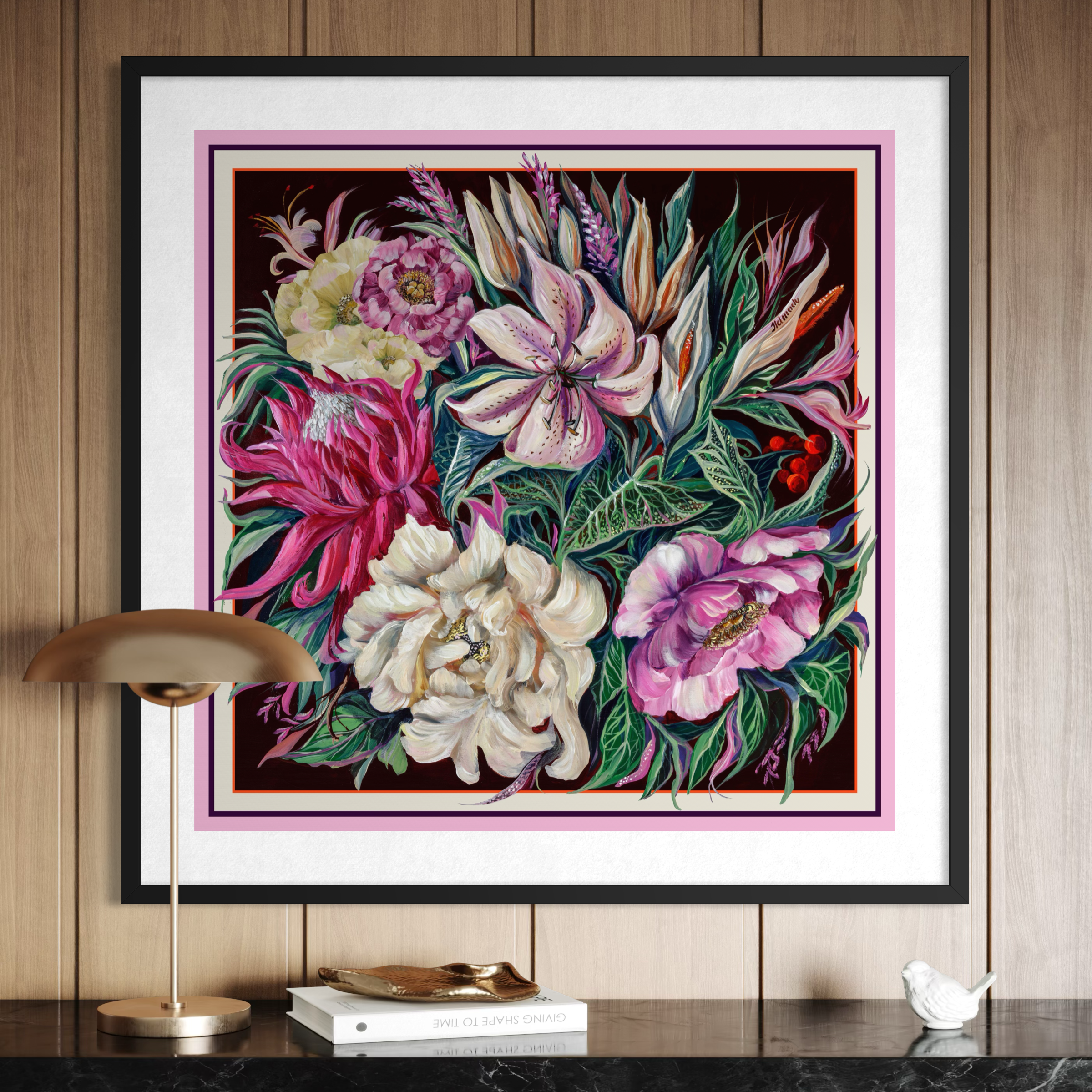 Deep Feeling: Deep Chocolate Reprodukcja 50x50cm Fine Art - obrazek 5