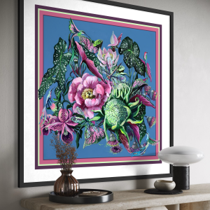 Deep Feeling: Blue Sunset Reprodukcja 50x50cm Fine Art